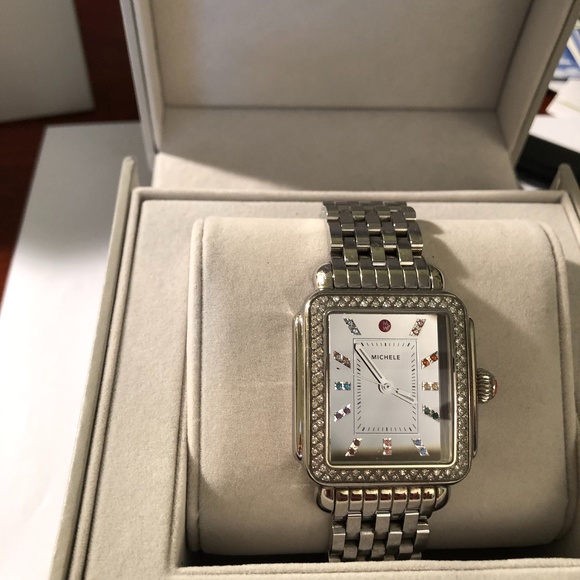 Michele Jewelry - Michele Deco Carousel Watch